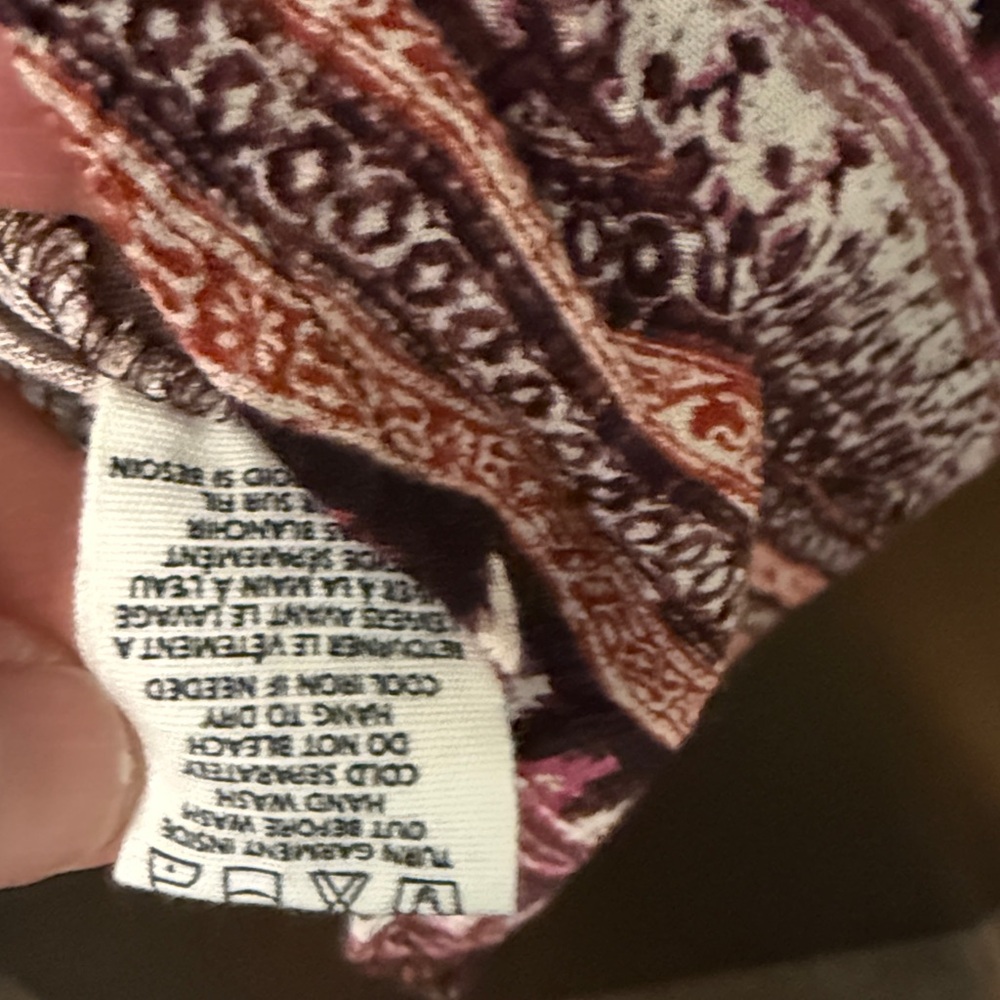 Billabong Women's Tunic - Pink and Black Pattern - Picture 3 of 4